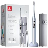 Oclean X Pro Digital Elektrische Zahnbürste mit 4 Bürstenköpfe &...