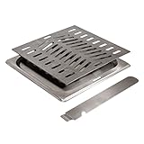 TAINO Set Zubehör Beef-Grill Gas Edelstahl Rost Fettwanne Beef-Maker