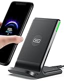 INIU Wireless Charger, 15W Schnellladeständer Kabellose Ladestation...