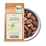 Kamelur 1kg BIO Criollo Kakaobohnen - Rohkost - ganze Kakao Bohnen nicht...