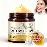 HOUSN Beef Tallow Creme, Rindertalg Creme mit Honig, für Schnelle...