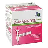 Avitale D-Mannose Plus 2000 mg Stick mit Niacin und Biotin zur Förderung...