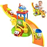 GZhaizhuan Kinder Rennstrecken-Set, Interaktives Spielset Multifunktional...