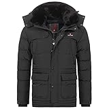 Höhenhorn 21D13 Achalm Herren Winter Jacke Schwarz Gr. L