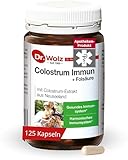 Dr. Wolz Colostrum Immun + Folsäure¹ - 125 Kapseln - Hochwertiges...