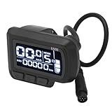 Bike Display Meter, 24V 36V 48V 60V 6pin Waterproof EN06 LCD Speedmeter...
