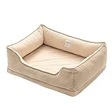 LilyAbeille Hundebett, Katzenbett, Orthopädische Hundebetten Waschbar für...