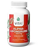 Vita1 Alpha-Liponsäure ALA 300 mg 90 Kapseln (6 Wochen Vorrat) 50% R- und...