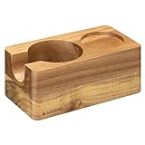 Navaris Tamperstation 58mm aus Akazienholz - Holz Tamper Station für...