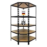 Floordirekt Eckregal | Schwerlastregal | Traglast von bis zu 875 kg |...