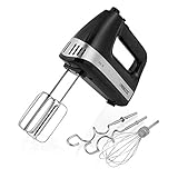 Princess Handmixer Power 500 – 3 Mix-Aufsätze, 5 Mixgeschwindigkeiten,...