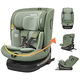 Jovikids 360° Drehbar Kindersitz mit ISOFIX und Ruheposition, i-Size(ECE...