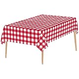 Gingham-Tischdecke, rechteckig, Oktoberfest, klassisches Muster,...