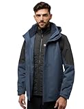 Jack Wolfskin Herren Romberg 3in1 Jkt M, Midnight Sky, M EU