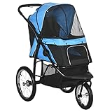 PawHut Hundewagen Hundebuggy klappbar für Hunde & Katzen bis 20 kg...