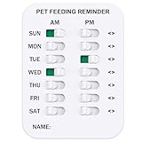 Poo4kark Haben Sie die Katze gefüttert? Umdrehbares Erinnerungsschild für...