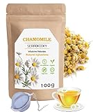 Kamillenblüten - Kamillenblüten getrocknet bio lose 100g - 100%...
