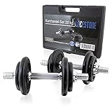 Lacestone 20Kg Kurzhantel Set Hanteln Krafttraining Hantelset mit Gewichte...
