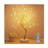 Kinamy LED Lichterbaum, 108 LED Deko Lampe Leuchtzweige 8 Modi Dimmbar, Led...