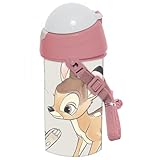 Disney Trinkflasche für Kinder 500ml, Bambi Trinkflasche,Kinderflasche...