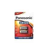 Panasonic CR123 zylindrische Lithium-Batterie für leichte Geräte mit...