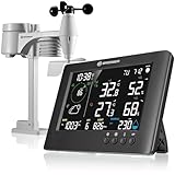 Bresser WLAN 7-in-1 Wetterstation TB: Umfangreiche Daten, Grafik-Prognose,...