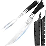 XYJ Authentic Since1986,Professional Carving Knife Set, 9.5 Inch Slicing...
