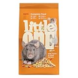 Little One Ratten | 900 g | Alleinfuttermittel für Ratten | Für eine...