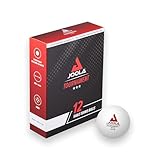 Joola Unisex – Erwachsene Tournament 40+ Tischtennisbälle, weiß,...