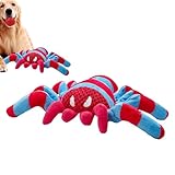 Gefülltes Hundespielzeug, Spinnen-Hundespielzeug -...