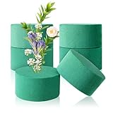 Gjinxi 6 Stück runde Blumenschaumstoff-Blöcke für frische und...