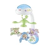 Fisher-Price 3-in-1-Traumbärchen-Mobile, Mobile für Babybett,...
