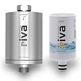 riva Filter Duschfilter Set Multi Wasserfilter - Zertifizierter Schutz vor...