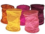 kadoh Papier-Lampion (5 St.) • Lichtertüten in Rot, Orange, Pink & Gelb...