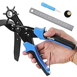 [Volles Set] Leder Locher, Diyife® Gürtel Locher, Heavy Duty Revolver...