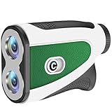 PTHTECHUS Golf-Entfernungsmesser mit Neigungsfunktion – 1200 Yards...