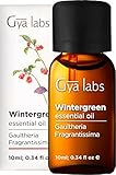 Gya Labs Ätherisches Wintergrünöl (10 ml) – Erfrischender, frischer...