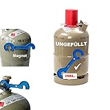 CAGO 5 kg Propan-Gas-Flasche Camping Grill Gasflasche Neu leer INKL....