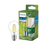 Philips LED Classic ultraeffiziente E27 Lampe, mit Energieeffizienzklasse...