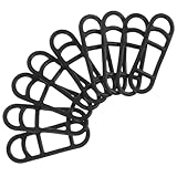 Yardwe 10 Stück Robuste Silikon Befestigungsbänder für Fahrradlichter...