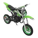 Zoobotanica 49cc Kinder Dirt Bike,Jugend Crossbike Pocket Cross,8 Zoll...