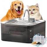 FUKUMARU 7L Trinkbrunnen für Hunde，Katzenbrunnen mit 5-Schicht...