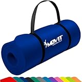 MOVIT Gymnastikmatte, hautfreundlich und phthalatfrei, in 3 Größen und 12...