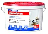 Baufan Innenlatex 10 Liter | Wandfarbe mit hoher Deckkraft I Latexfarbe...