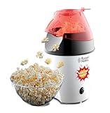 Russell Hobbs Popcornmaschine [Testsieger] Fiesta (Heißluft Popcorn Maker,...