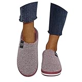 Hausschuhe Winter Damen，Warme Flauschige Pantoffeln Slipper Kuschelige...