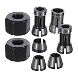Anneome 8 Teiliges Set Spannfutter Für Trimm Und Graviermaschinen...