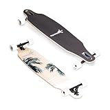 muuwmi Longboard Beach - ABEC 7 Kugellager - Deck 97x23 cm - Rollen 65x51...