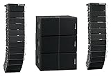 Pronomic V-Array Venue Set - Aktives PA-System mit 3300 Watt (RMS) -...