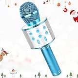 LDERFIV Mikrofon Kinder, 5 in 1 Bluetooth Mikrofon Karaoke, Ab 5 6 7 8 9 10...